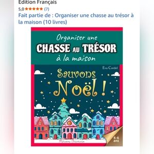 French Children's Book 'Sauvons Noël!'